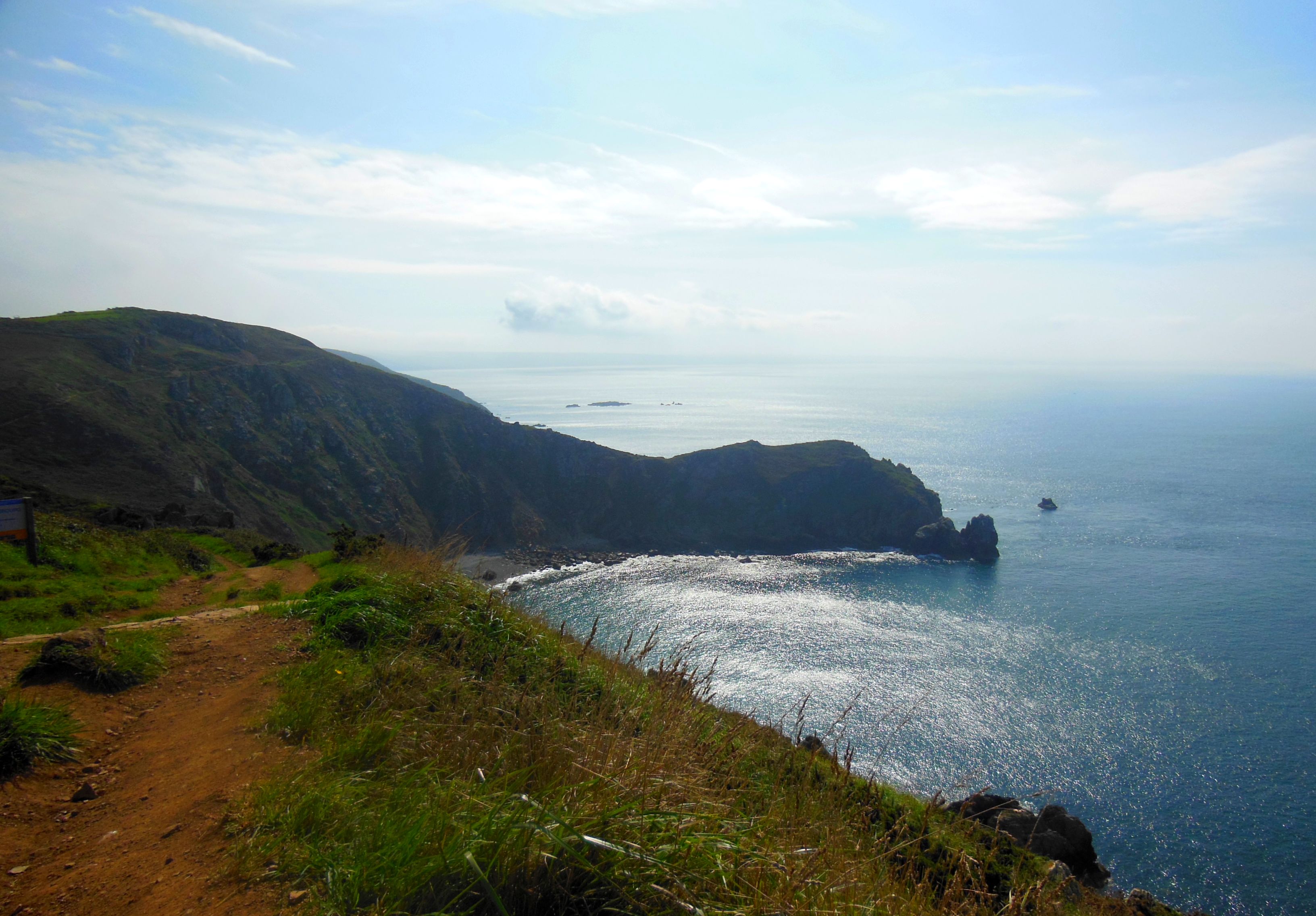 panorama sur le nez de Jobourg