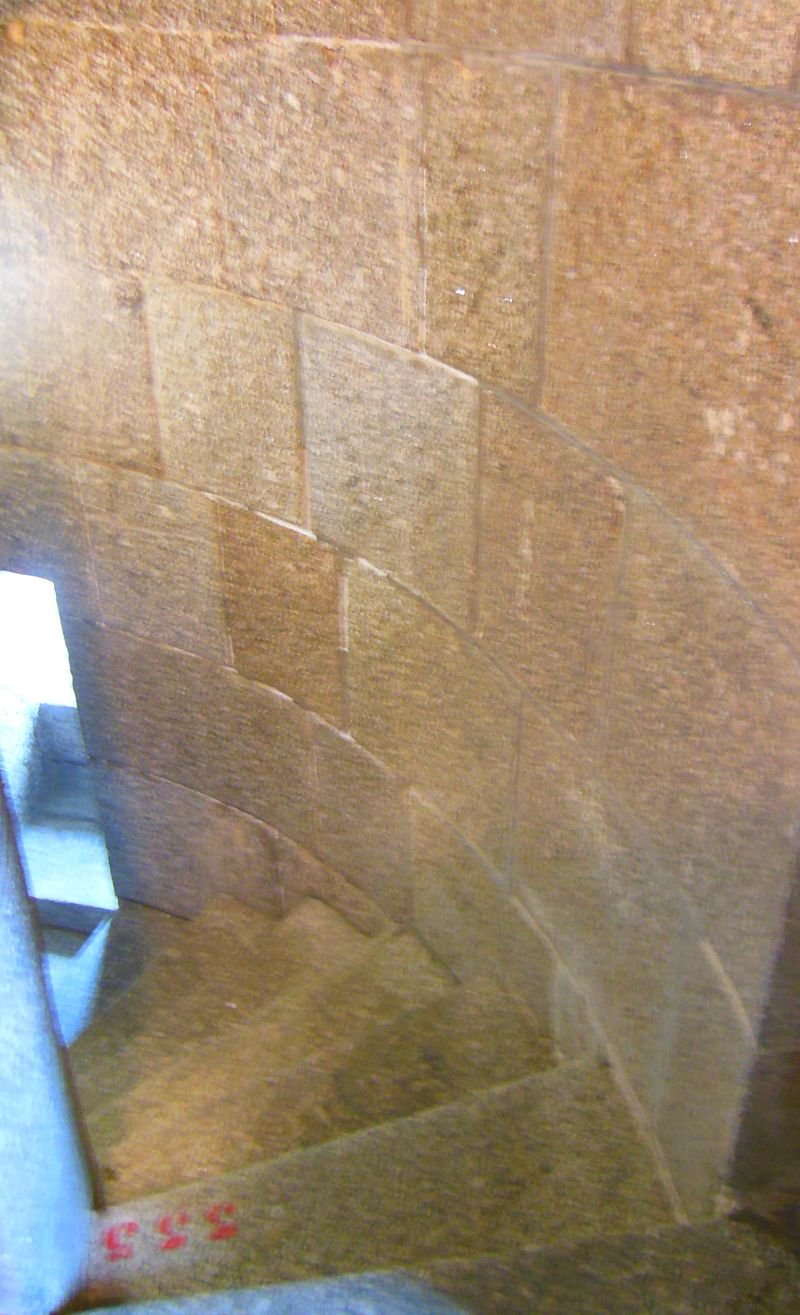 L'escalier de granit