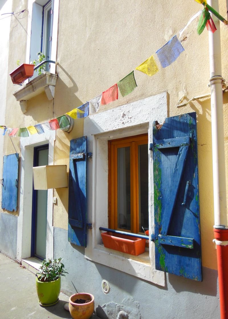 Drapeaux de prières tibétains