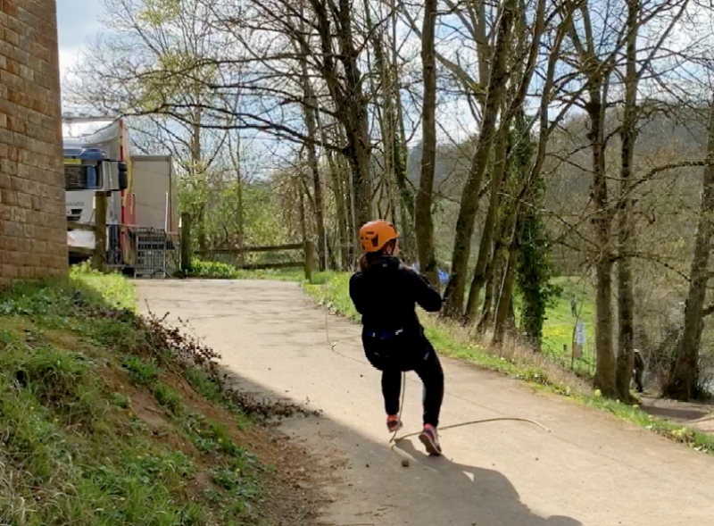 Ma descente en rappel du viaduc de Clécy en Suisse Normande