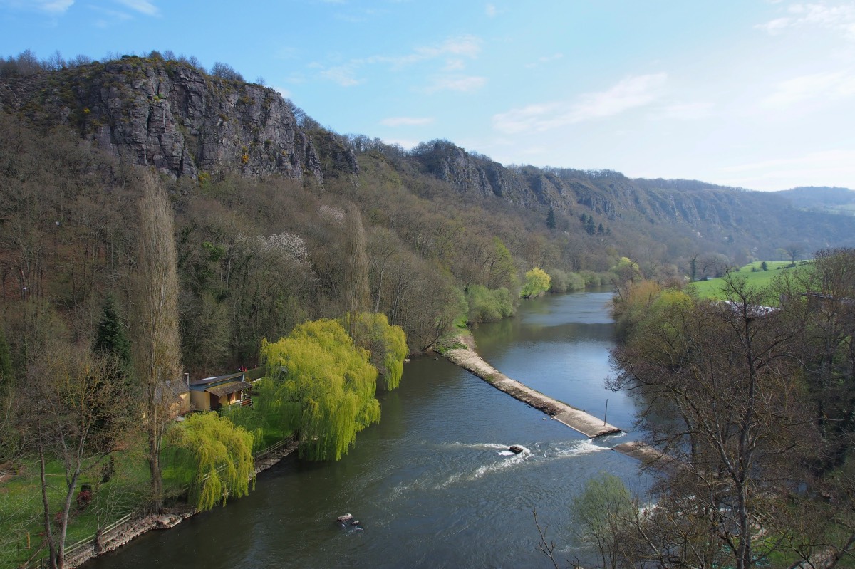 Vue du Viaduc de Clecy