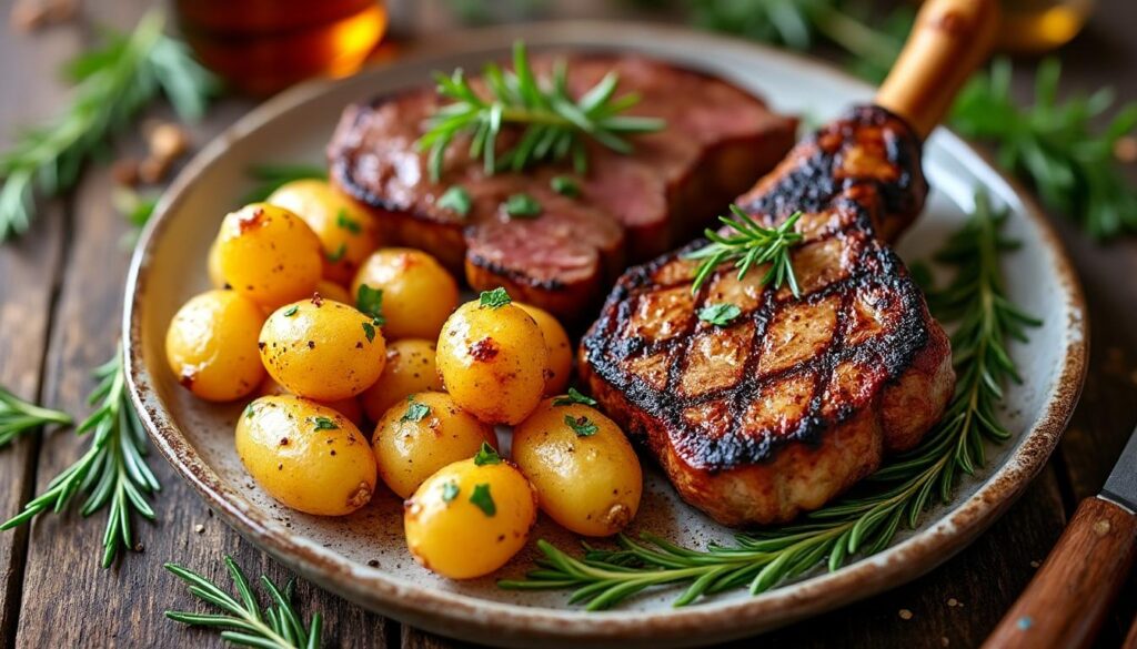 découvrez quelle viande accompagne parfaitement les pommes de terre grenaille pour un repas savoureux et équilibré. conseils et idées recettes à ne pas manquer !