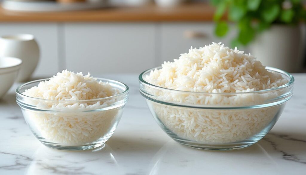découvrez comment convertir précisément 60 g de riz cru en poids cuit avec nos équivalences exactes pour réussir toutes vos recettes.