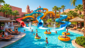 découvrez le parc aquatique de marrakech avec ses meilleures attractions familiales, idéales pour une journée de fun et de détente pour petits et grands.