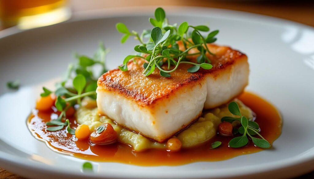 découvrez notre recette gastronomique facile et raffinée de queue de lotte, un plat savoureux qui ravira vos papilles en toutes occasions.