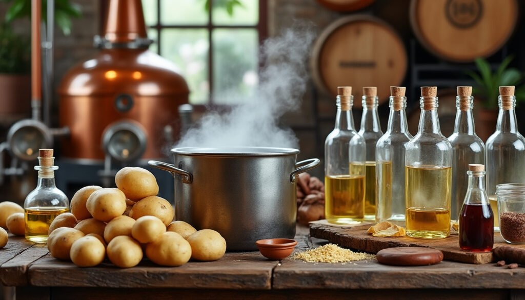 découvrez tout sur l'alcool de pomme de terre : ses méthodes de fabrication, ses usages variés et ses caractéristiques uniques.