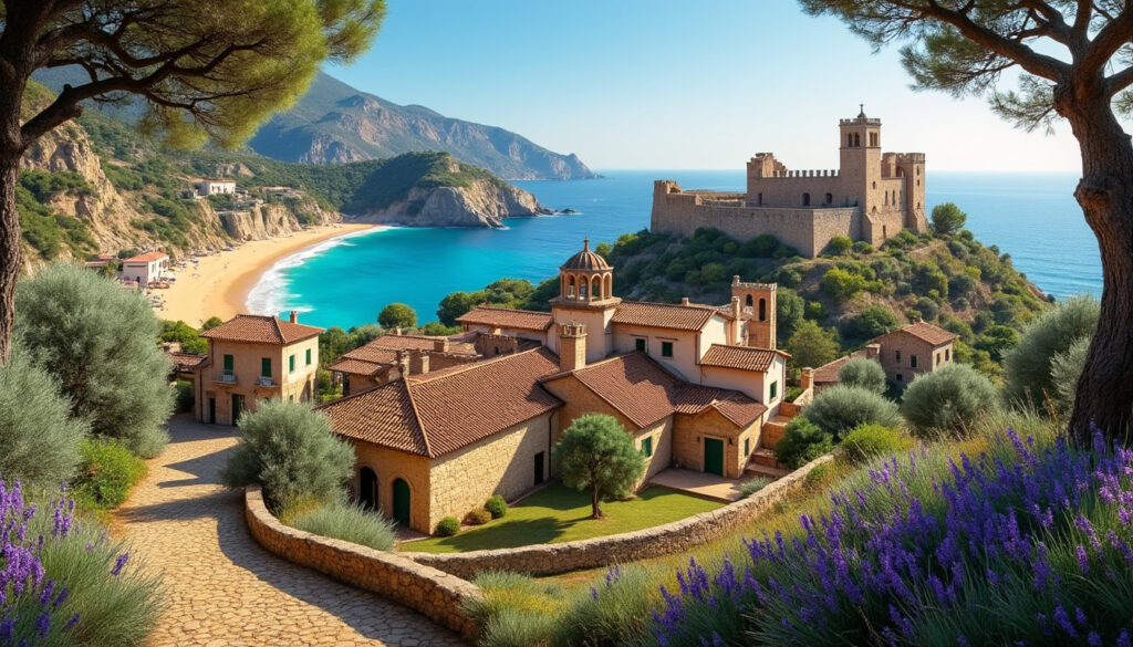 découvrez begur, un charmant village médiéval niché en espagne, offrant des plages idylliques sur la costa brava, parfait pour une escapade alliant histoire et détente.