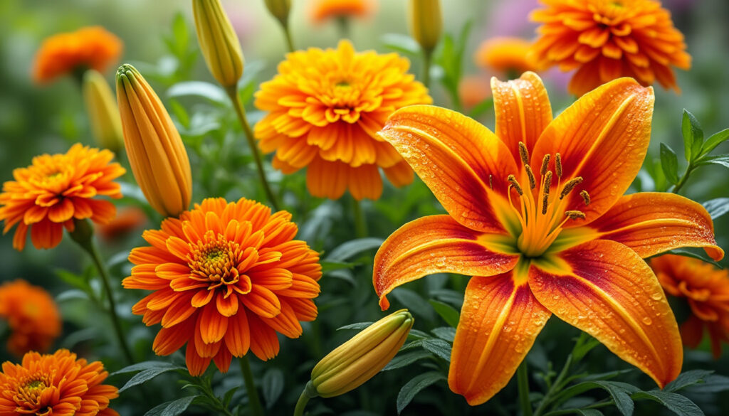 découvrez comment choisir et entretenir les plus belles variétés de fleurs orange pour illuminer votre jardin avec éclat et couleur.