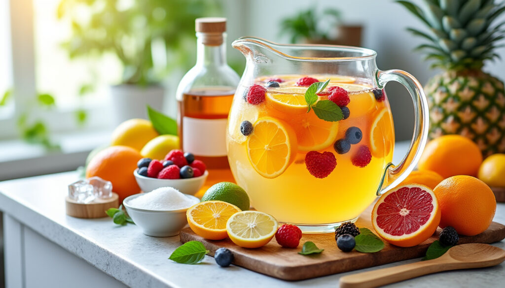 découvrez une recette de punch maison facile et rapide à préparer, idéale pour toutes les occasions et à partager en famille ou entre amis.