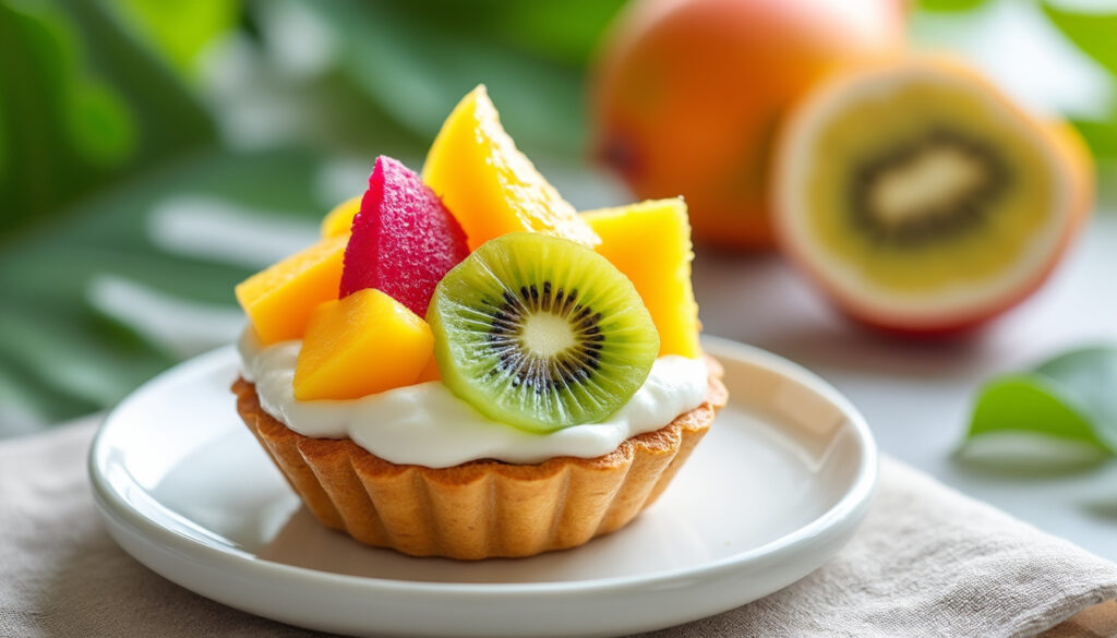 découvrez notre recette facile et rapide de tartelette nuage aux fruits exotiques, parfaite pour une gourmandise légère et rafraîchissante.