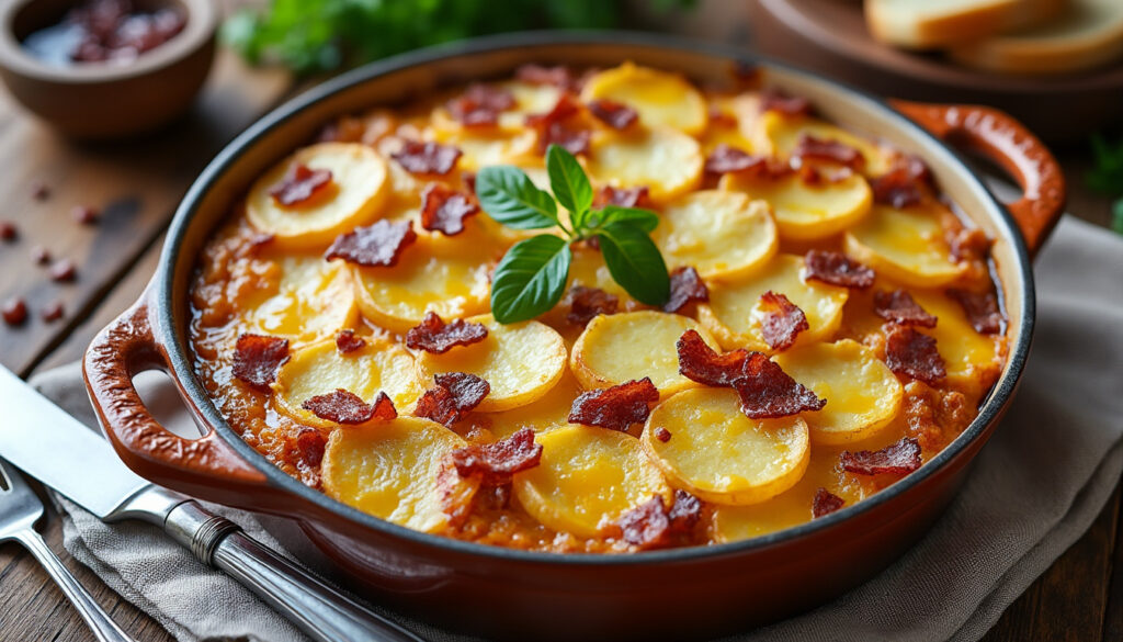 découvrez la recette authentique et facile de la tartiflette grand-mère pour régaler toute la famille avec ce plat savoyard traditionnel.