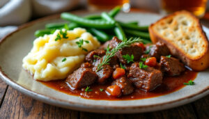 découvrez des idées simples et savoureuses pour accompagner votre boeuf bourguignon et sublimer ce plat traditionnel français.