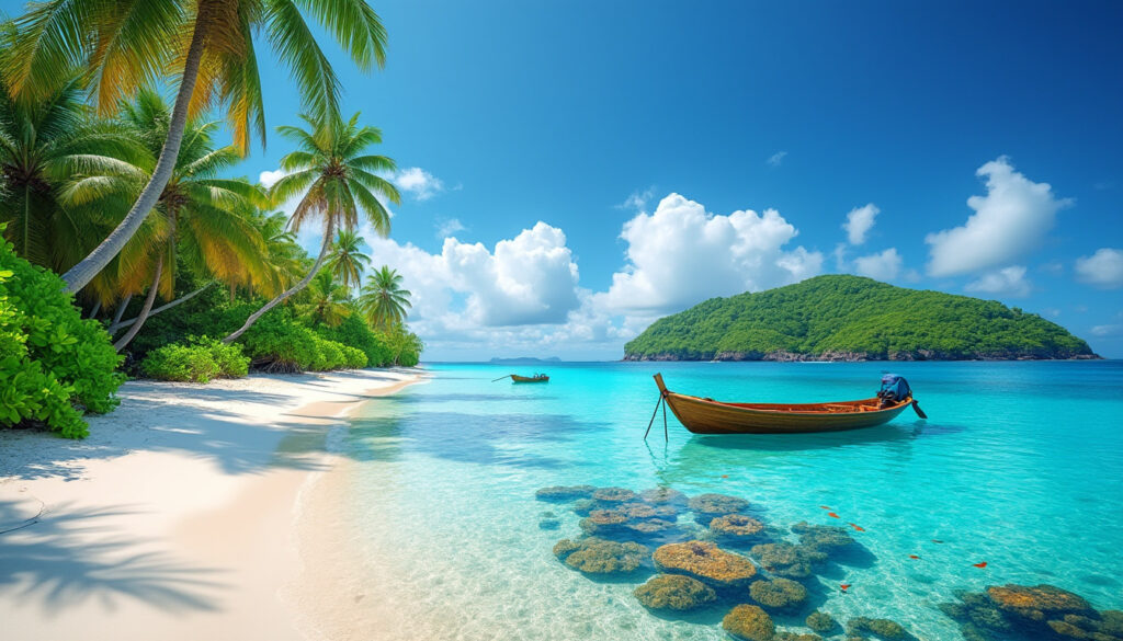 découvrez l'île des pins en nouvelle-calédonie : plages paradisiaques, lagons turquoise et aventures inoubliables au cœur d'une nature authentique.