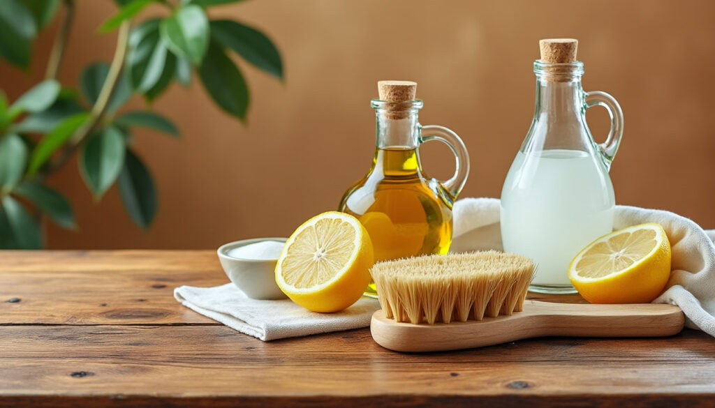 découvrez les meilleurs produits naturels pour nettoyer et entretenir vos meubles en bois, afin de préserver leur beauté et leur durabilité sans utiliser de produits chimiques nocifs.