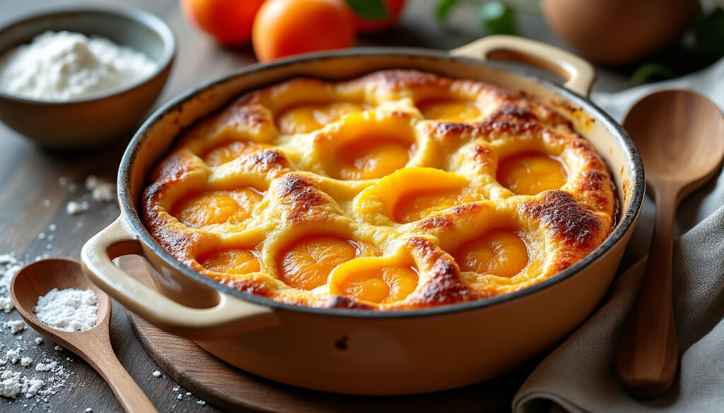 découvrez la recette traditionnelle du clafoutis aux abricots, simple et rapide à préparer, parfaite pour un dessert gourmand à la manière de grand-mère.
