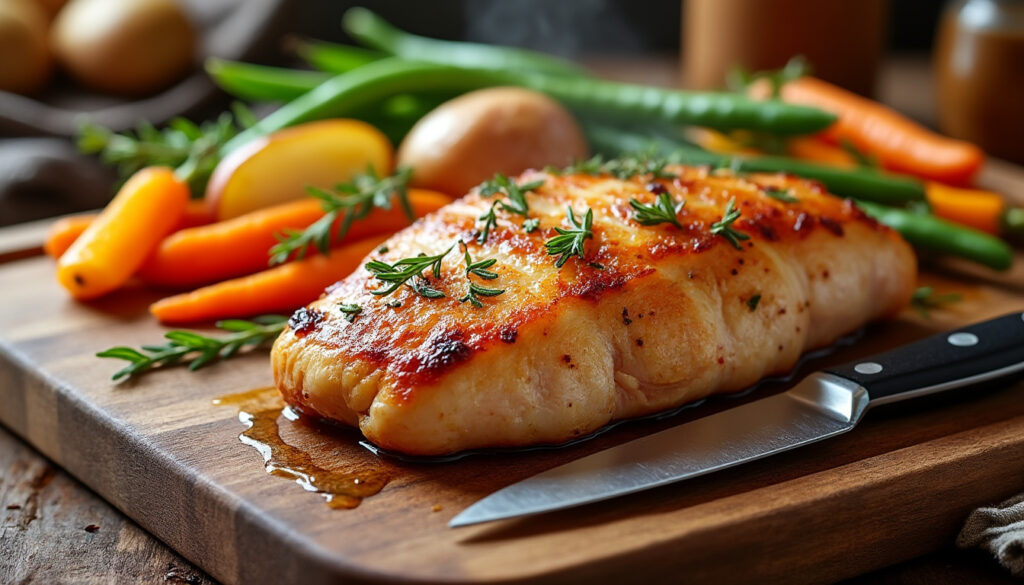 découvrez notre recette facile de filet de dinde au four moelleux avec des astuces simples pour une cuisson parfaite et un plat savoureux.