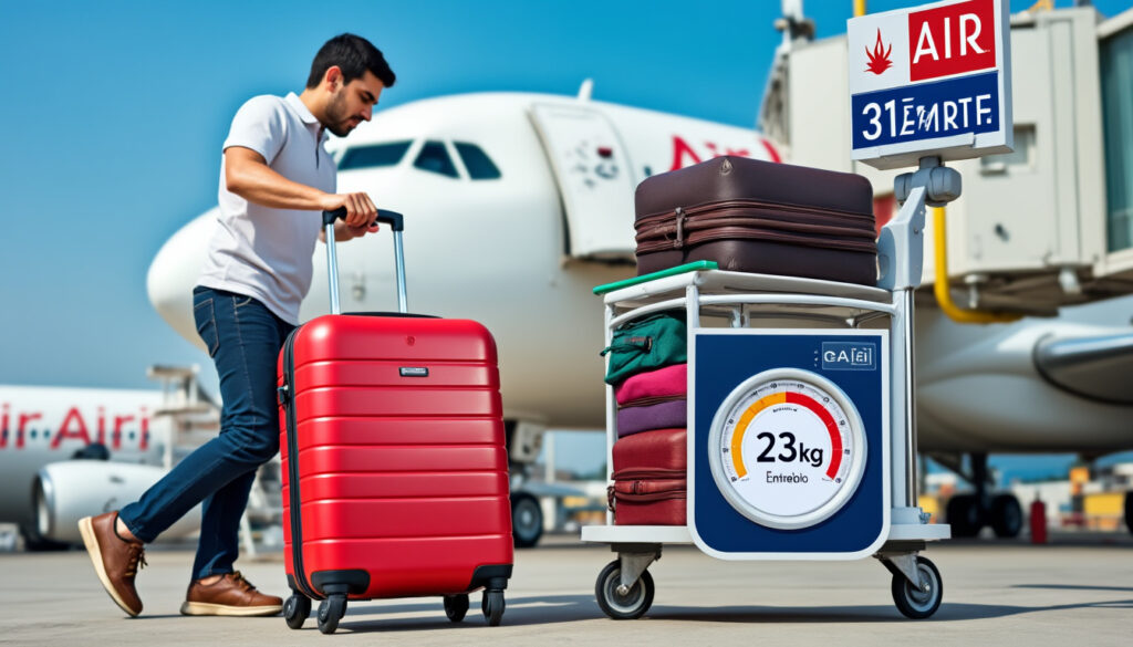 découvrez les tarifs et conditions pour un bagage supplémentaire de 23 kg avec air algérie. informez-vous sur les prix et les règles avant votre voyage.