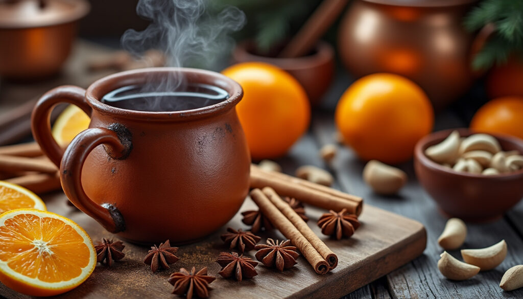 découvrez la recette traditionnelle du vin chaud de grand-mère, riche en épices authentiques et secrets ancestraux pour réchauffer vos soirées d'hiver.