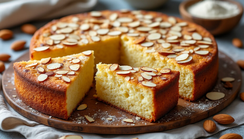 découvrez notre recette facile et rapide pour un gâteau aux amandes moelleux, parfait pour toutes les occasions et les amateurs de douceur.