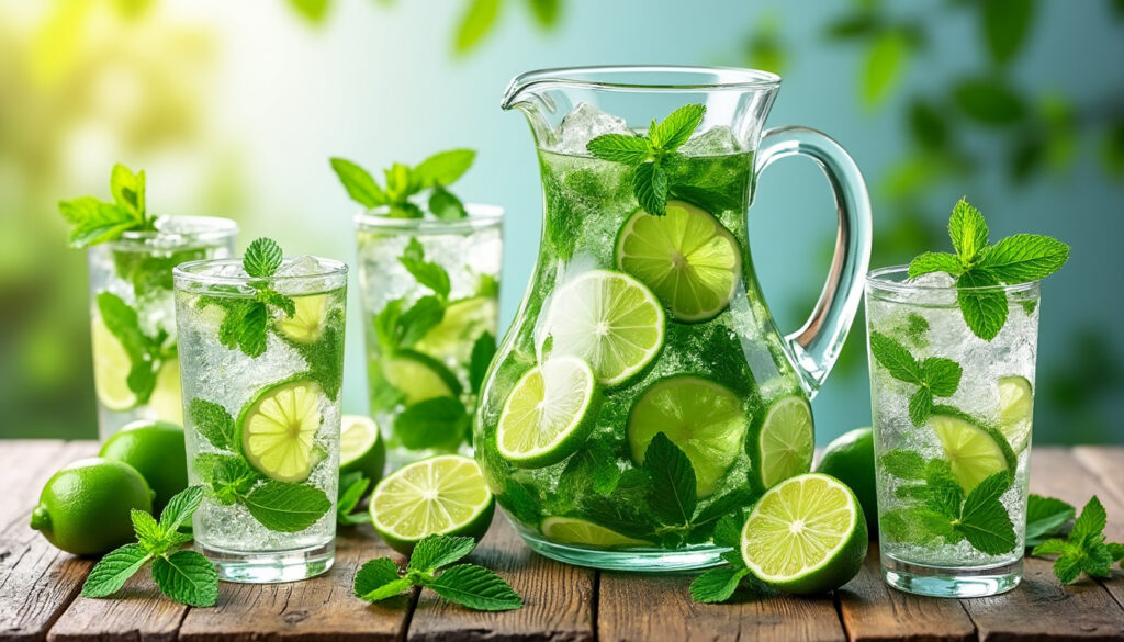 découvrez une recette de mojito facile et rafraîchissante pour 10 personnes, parfaite pour vos fêtes et moments conviviaux. préparez ce cocktail classique en quelques étapes simples.