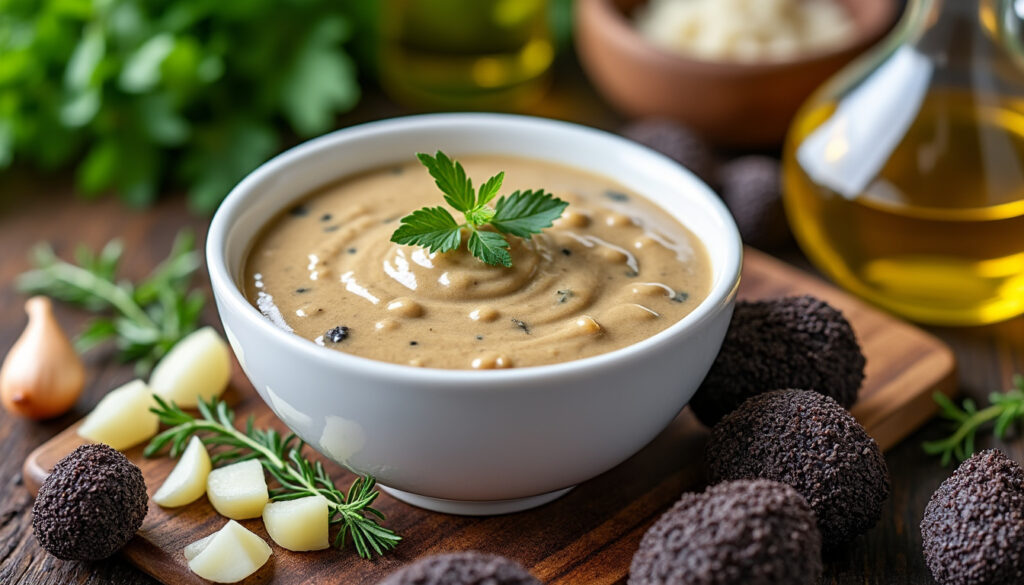 découvrez une recette facile et rapide de sauce à la truffe pour sublimer vos plats raffinés avec une touche d'élégance et de saveur unique.