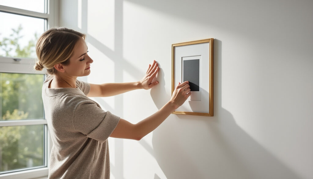 découvrez des astuces simples pour accrocher un cadre sans percer ni abîmer vos murs, avec des solutions adaptées à chaque surface.