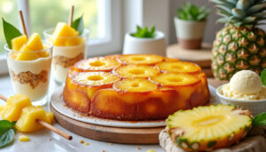 découvrez des recettes faciles et gourmandes de desserts à l’ananas frais : tartes, verrines et douceurs fruitées pour toutes les envies.