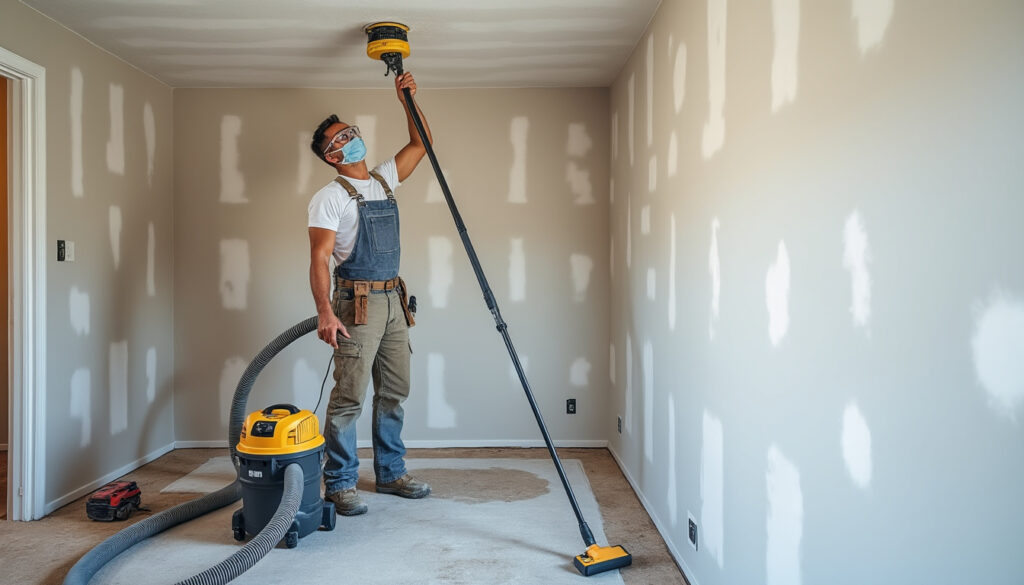 découvrez des techniques efficaces pour poncer murs et plafonds sans poussière : outils adaptés, astuces pratiques et conseils pour un résultat impeccable.