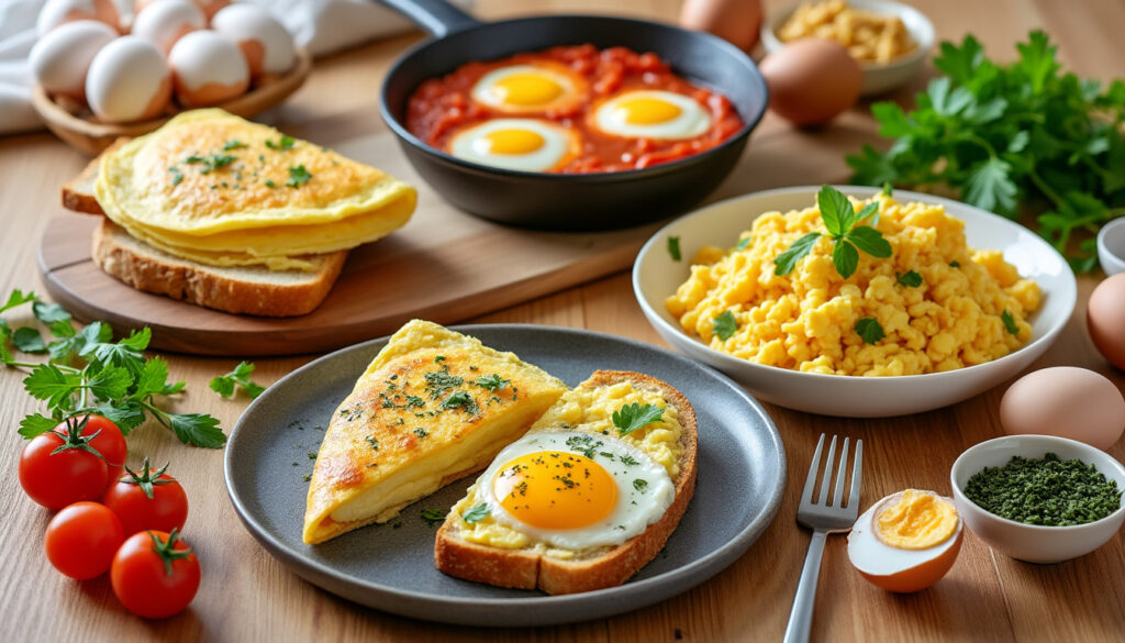 découvrez des recettes faciles et rapides pour cuisiner beaucoup d’œufs : omelettes, quiches, gratins et autres idées gourmandes pour tous les repas.