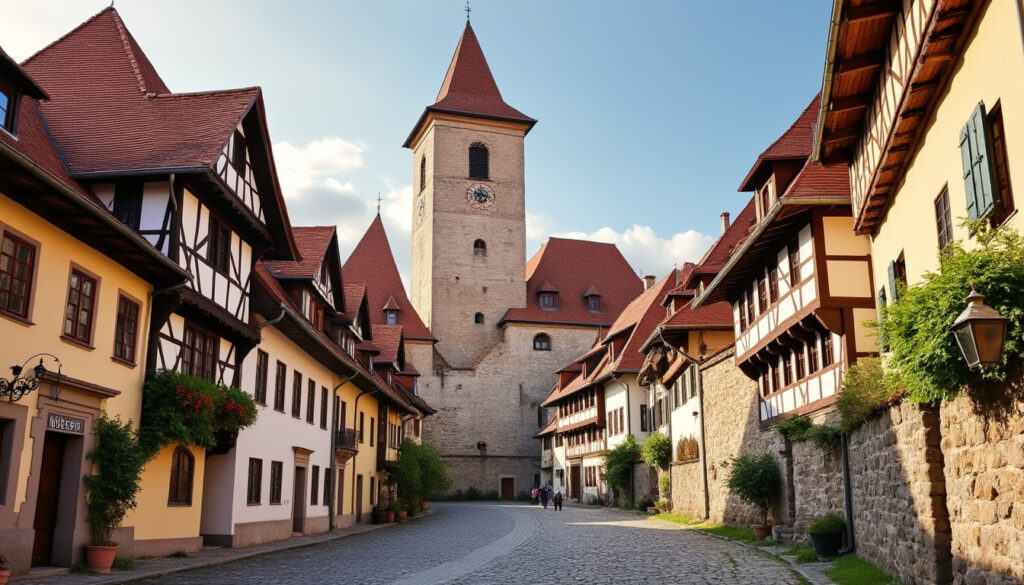 découvrez sighișoara, joyau médiéval de transylvanie classé à l’unesco : ruelles pavées, maisons colorées et tour de l’horloge vous attendent.